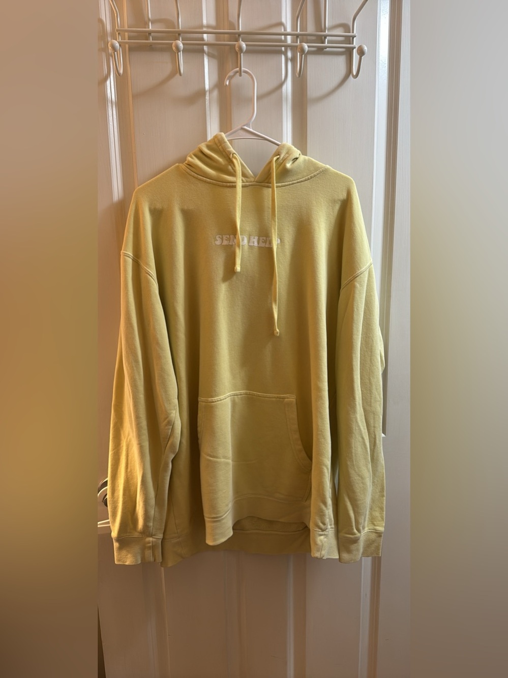 Barstool Sports Yellow Lime Pullover Hoodie